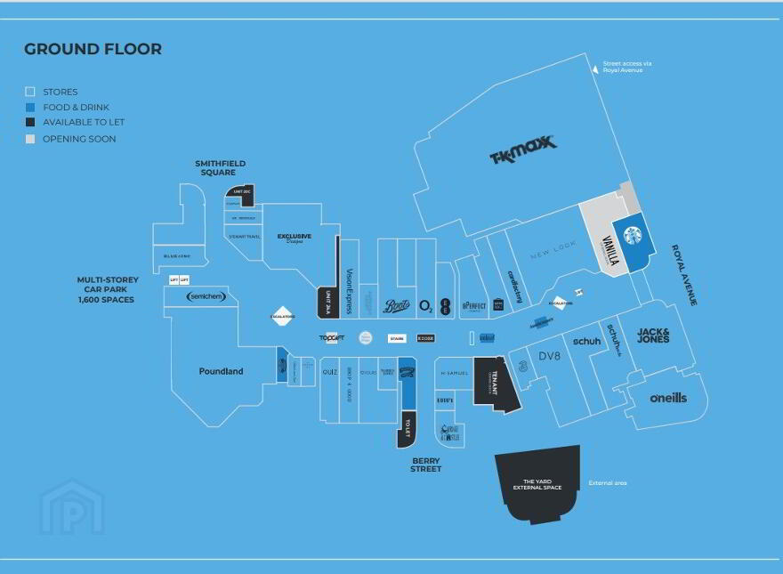 Castlecourt Shopping Centre, Royal Avenue, Belfast, BT1 1DD