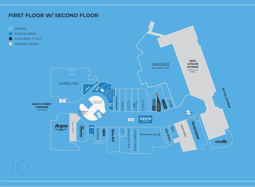 Castlecourt Shopping Centre, Royal Avenue, Belfast, BT1 1DD