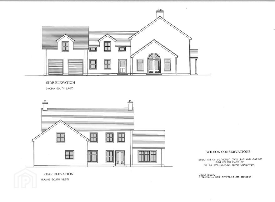 LOWFIELD HOUSE, 160m SE Of 47 Ballylough Road, Donaghcloney, Banbridge, BT66 7PQ