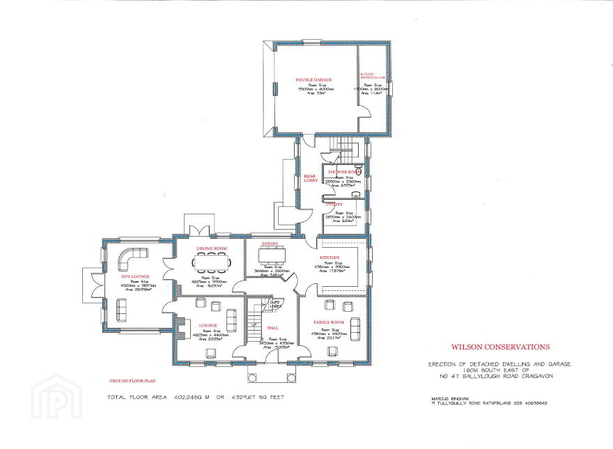 LOWFIELD HOUSE, 160m SE Of 47 Ballylough Road, Donaghcloney, Banbridge, BT66 7PQ