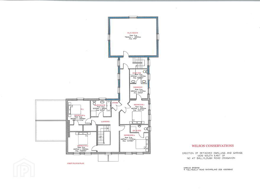 LOWFIELD HOUSE, 160m SE Of 47 Ballylough Road, Donaghcloney, Banbridge, BT66 7PQ