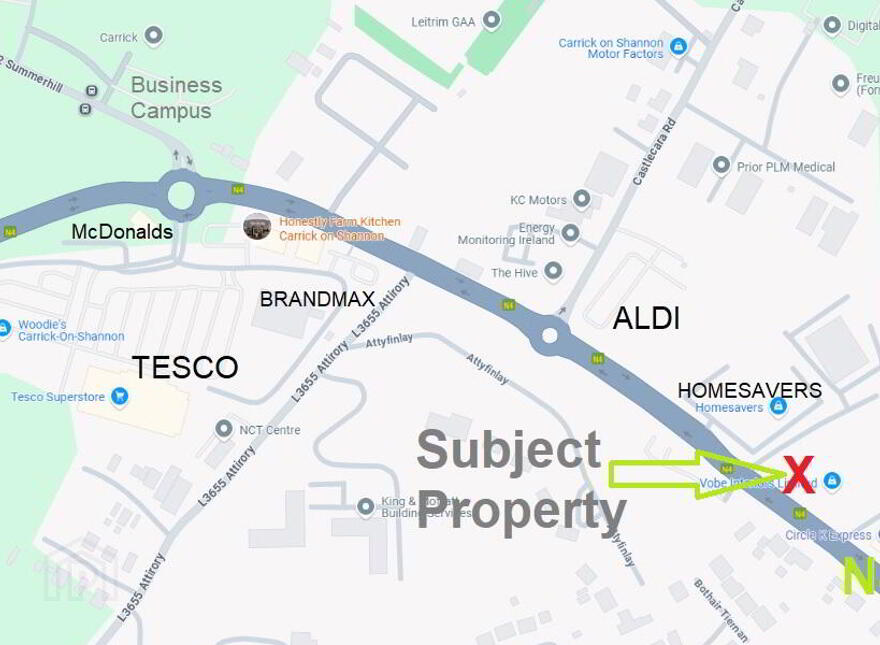 Unit 4, Shannonside Retail Park, Dublin Road, Carrick-On-Shannon, N41HE40