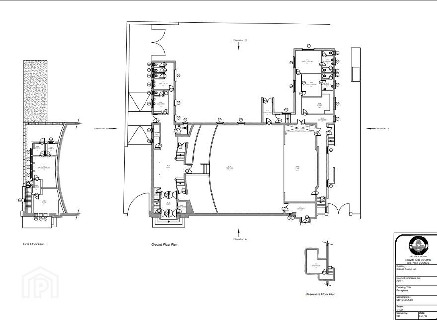 Former Kilkeel Town Hall,, Newry Street, Kilkeel, BT34 4DT