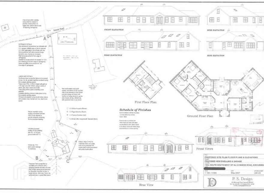 Site 150m SSW Of, 33 Manse Road, Glastry, Kircubbin, BT22 1DR