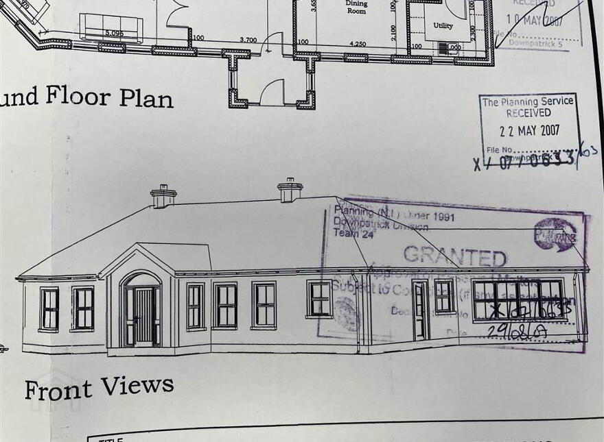 Site 150m SSW Of, 33 Manse Road, Glastry, Kircubbin, BT22 1DR