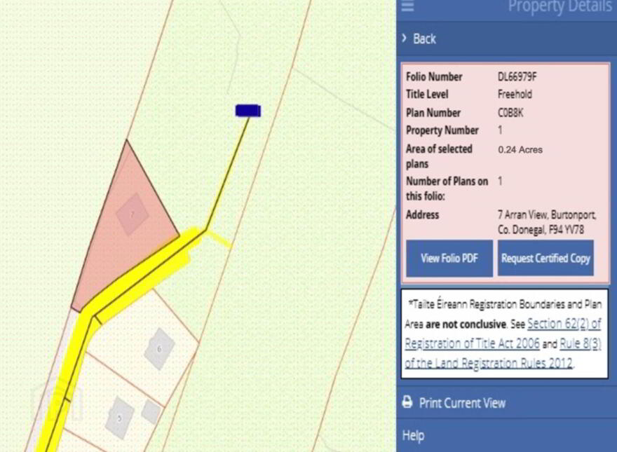 No, 7 Arran View, Burtonport, F94YV78