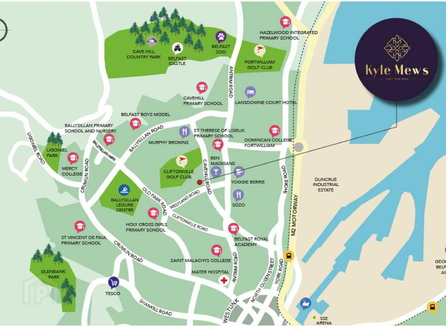 Site 8 & 9, Kyle Mews, 42 Cavehill Road, Belfast, BT15 5BT