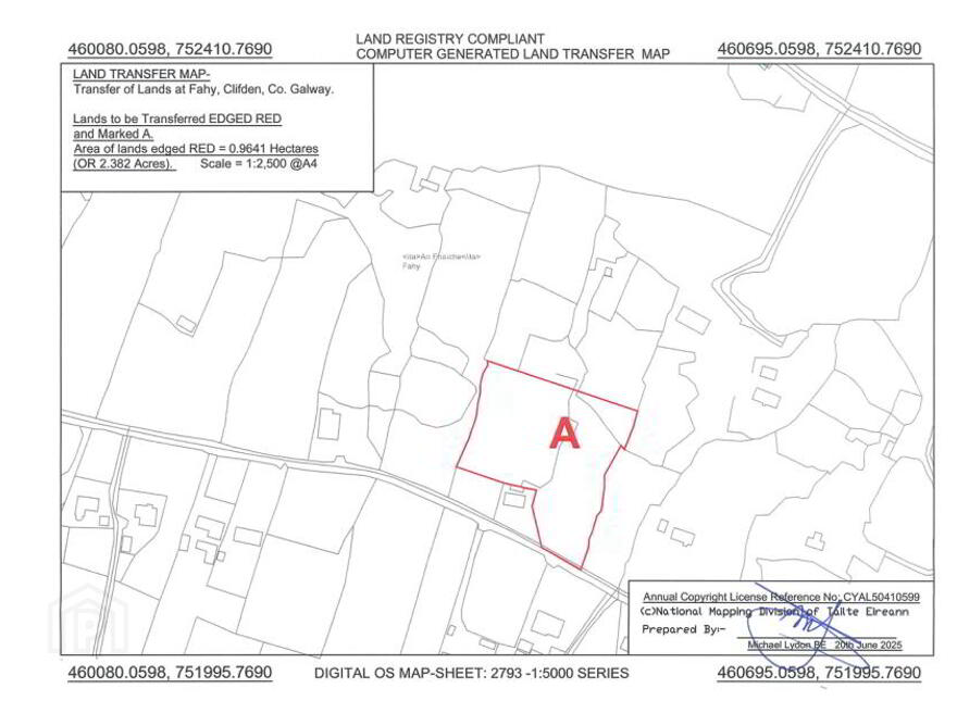 0.9 Hectares / 2, 38 Acres Of Ground At Fahy, Sky Road, Clifden