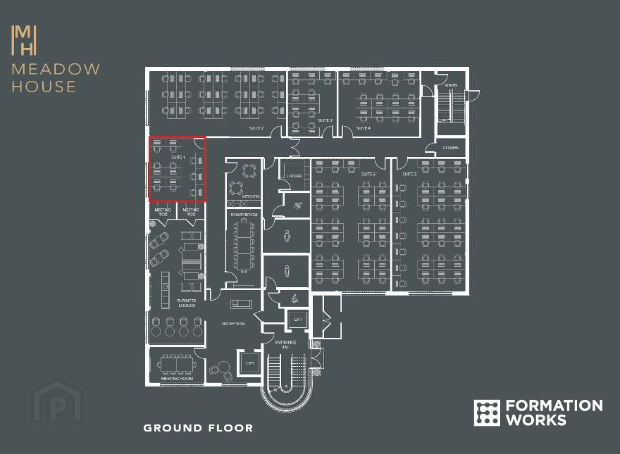 Formation Works, Meadow House, Suite 1, Belfast, BT1 3NR