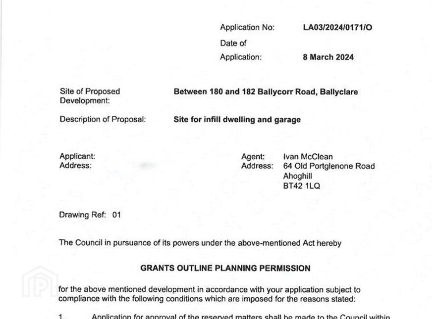 Superb Site, Between 180 And 182 Ballycorr Road, Ballyclare, BT39