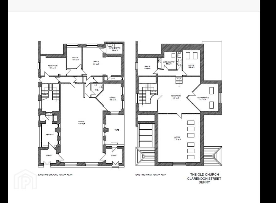 Clarendon Street Church & 17 Queen Street, Clarendon Street,...Derry/Londonderry, BT48 7EF