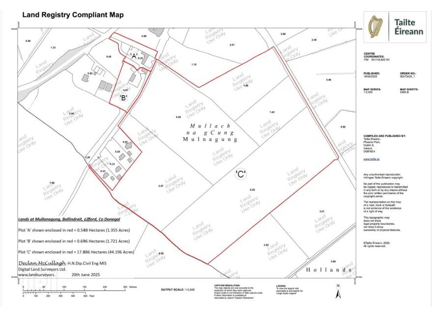 LOT B-The Milking Parlor 0.69ha, Mulnagung, Lifford, F93E065
