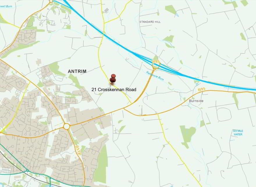 Site At, 21 Crosskennan Road, Antrim, BT41 2QJ