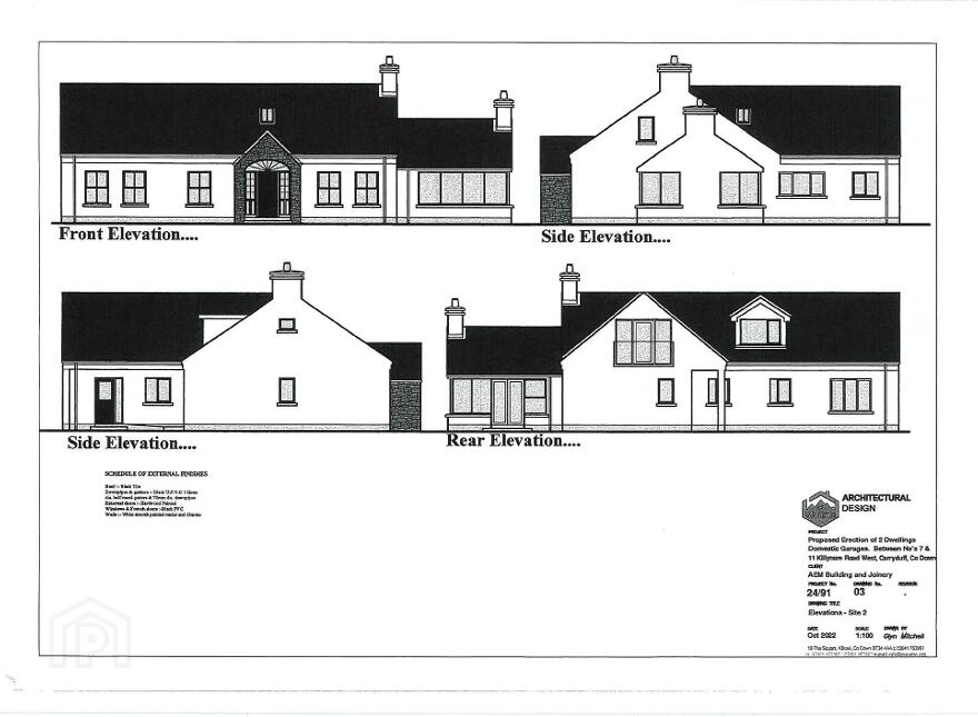 Two, Infill Sites Between 7 & 11 Killynure Road West, C, Belfast, BT8 8EA
