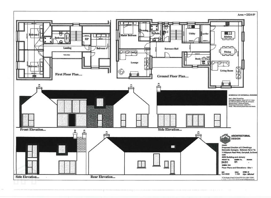 Two, Infill Sites Between 7 & 11 Killynure Road West, C, Belfast, BT8 8EA
