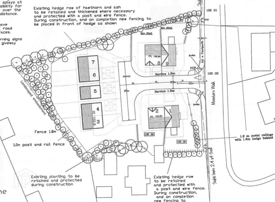 Development Land With FPP For 9 Units, Ministers Walk, Moneymore, Magherafelt, BT45 7QE