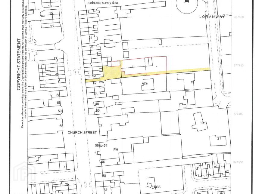 Gardens Behind 38 & 40 Church Street, Church Street, Cookstown, BT80 8HY