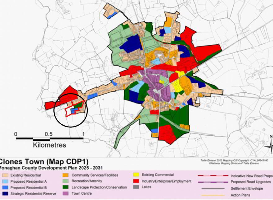 Serviced Development Land, Mullanamoy, Clones