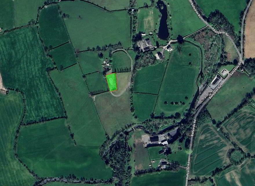 140m North-West Of No 67 Ballyards Road, Milford