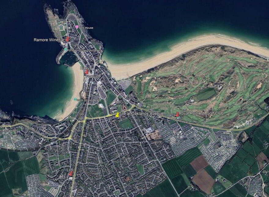 Land At, Oaklands Avenue, Rear Of Skerrymore Place, Portrush, BT56 8JP