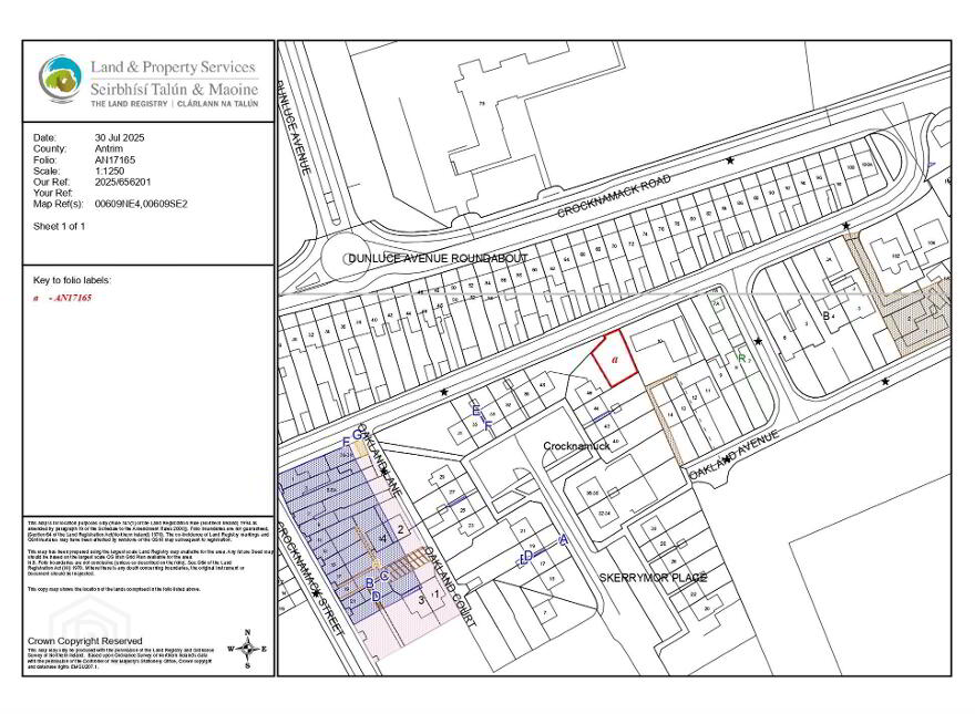 Land At, Oaklands Avenue, Rear Of Skerrymore Place, Portrush, BT56 8JP