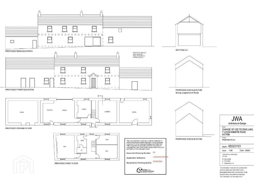 Building Site/ Restoration Project Adj. To, 7 Loughanmore Road, Dunadry, BT41 2QP