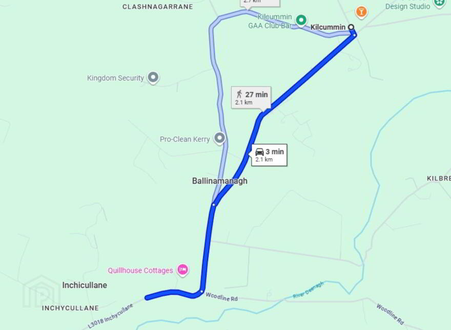Inchycullane, Kilcummin, Killarney, V93C1P0