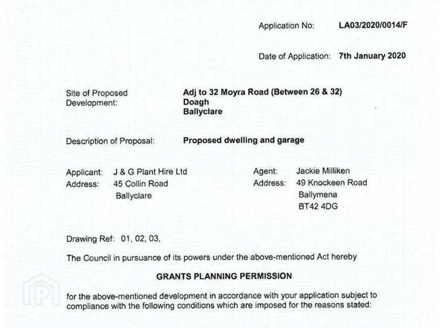 Site Adjacent, 28 Moyra Road, Doagh, Ballyclare, BT39