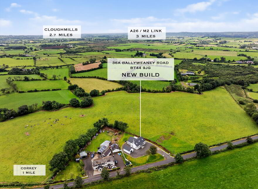 36a Ballyweaney Road, Corkey, Cloughmills, BT44 9JG