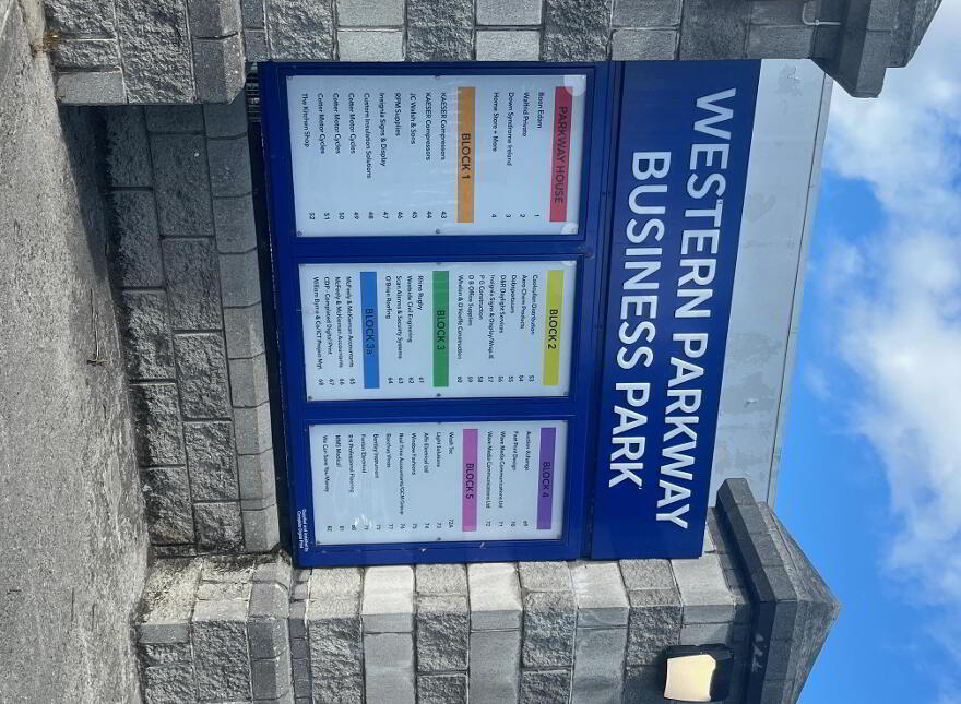 Unit 59, Western Parkway Business Park, Ballymount Drive, Dublin, D12FD70