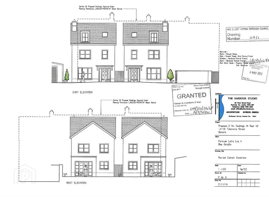 Two Detached Building Plots To Rear Of, 14-18 Toberwine Street, Glenarm, BT44 0AA