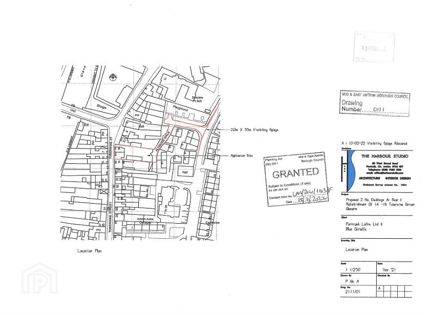 Two Detached Building Plots To Rear Of, 14-18 Toberwine Street, Glenarm, BT44 0AA