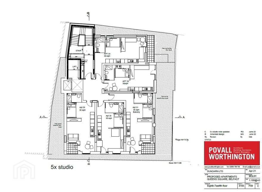 Development Site, With FPP, Apartment Site At Queens Square, Overlooki...Belfast, BT1 3FG