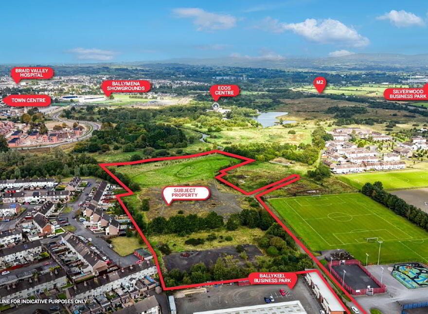 Former Ballykeel Playing Fields, Crebilly Road, Ballymena, BT42 4DN