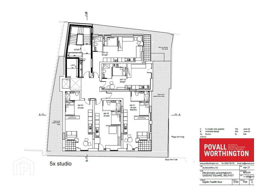 Development Site, With FPP, Apartment Site At Queens Square, Belfast, BT1 3FG