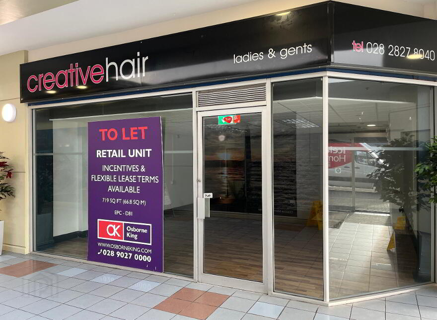 Murrayfield Shopping Centre - Retail Units Point S, Larne, BT40 1HU