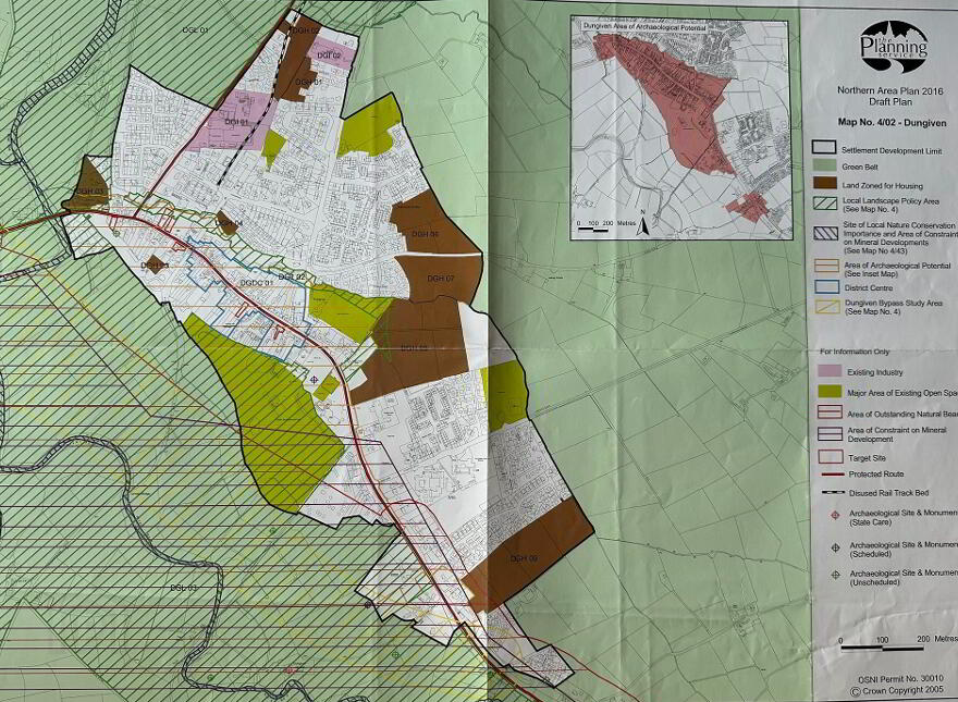 Agricultural Land @, Chapel Road NE Of Magherabuoy Terrace, Dungiven