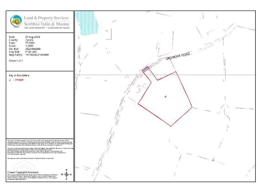 (Lot 4) Land Opposite No, 20 Dromore Road, Caledon, BT68 4XS