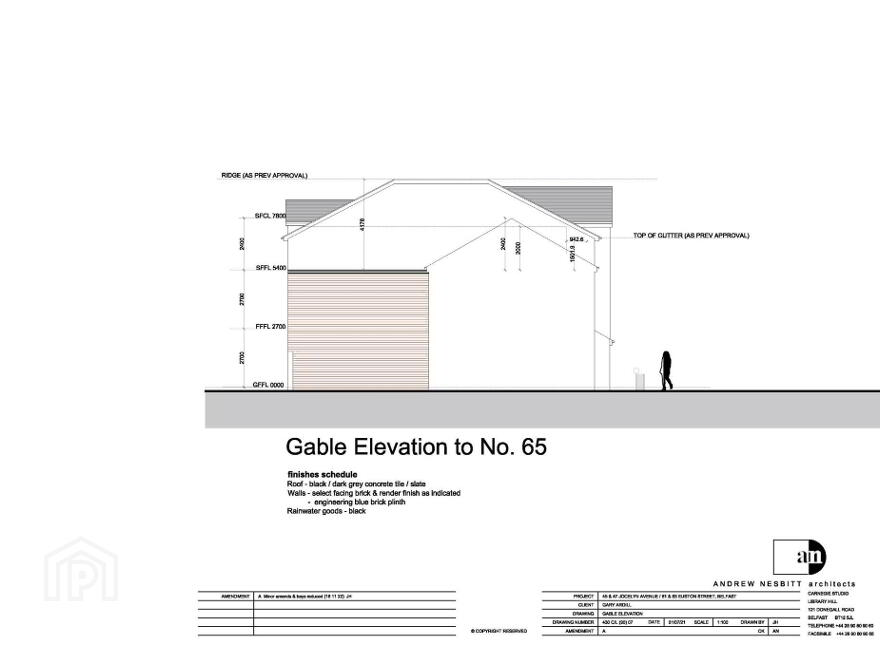 Site At 47 Jocelyn Avenue, 61 & 63 Euston Street, Woodstock, Belfast, BT6 9AF