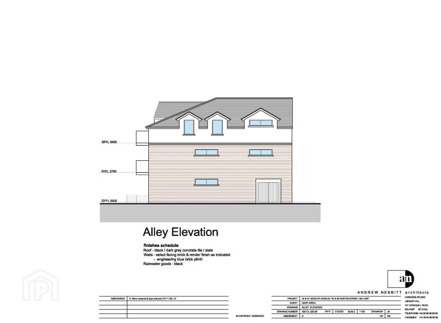 Site At 47 Jocelyn Avenue, 61 & 63 Euston Street, Woodstock, Belfast, BT6 9AF