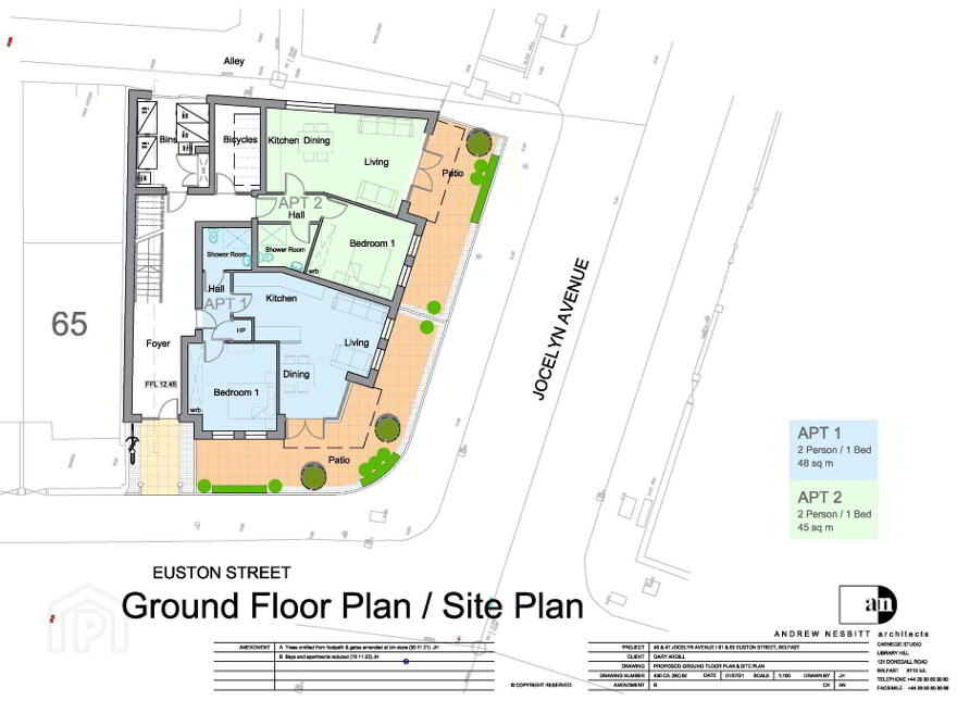 Site At 47 Jocelyn Avenue, 61 & 63 Euston Street, Woodstock, Belfast, BT6 9AF