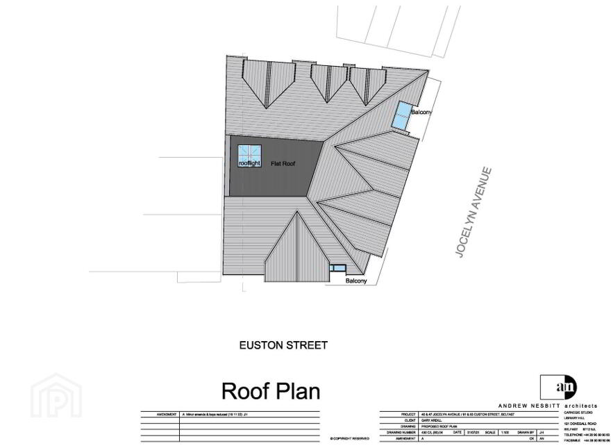 Site At 47 Jocelyn Avenue, 61 & 63 Euston Street, Woodstock, Belfast, BT6 9AF