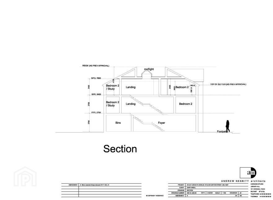 Site At 47 Jocelyn Avenue, 61 & 63 Euston Street, Woodstock, Belfast, BT6 9AF