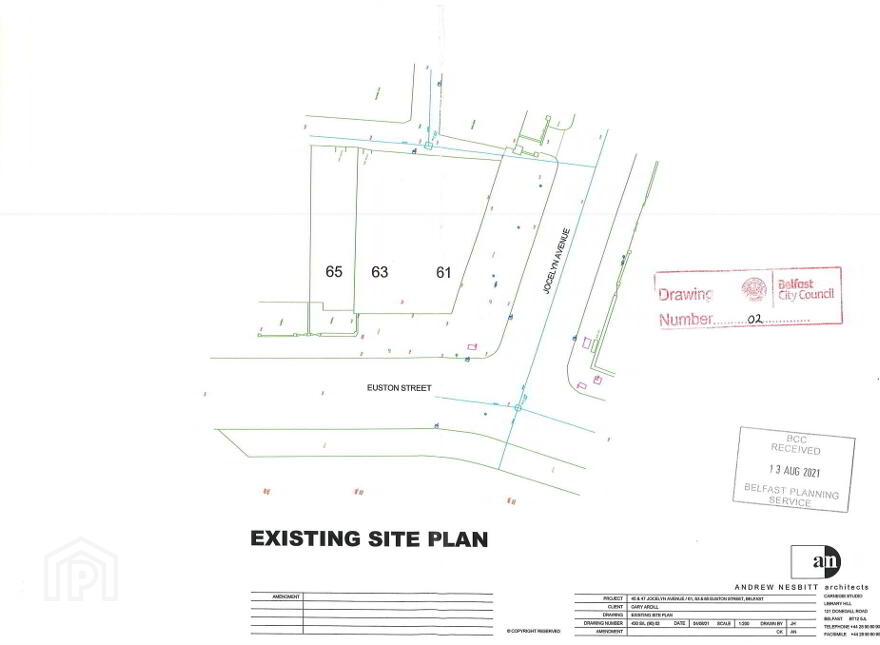 Site At 47 Jocelyn Avenue, 61 & 63 Euston Street, Woodstock, Belfast, BT6 9AF