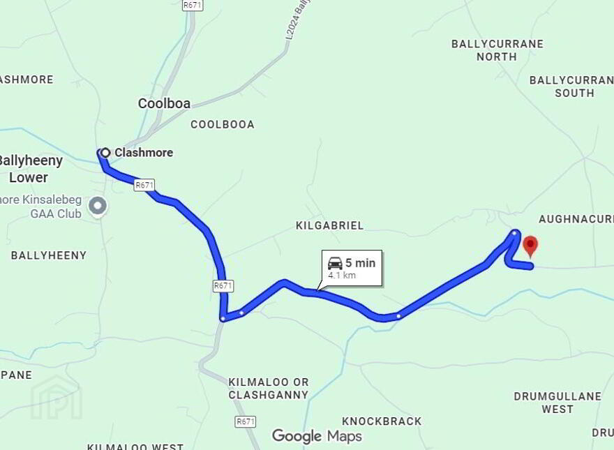 Site, For Sale At Aughnacurraveel, Clashmore