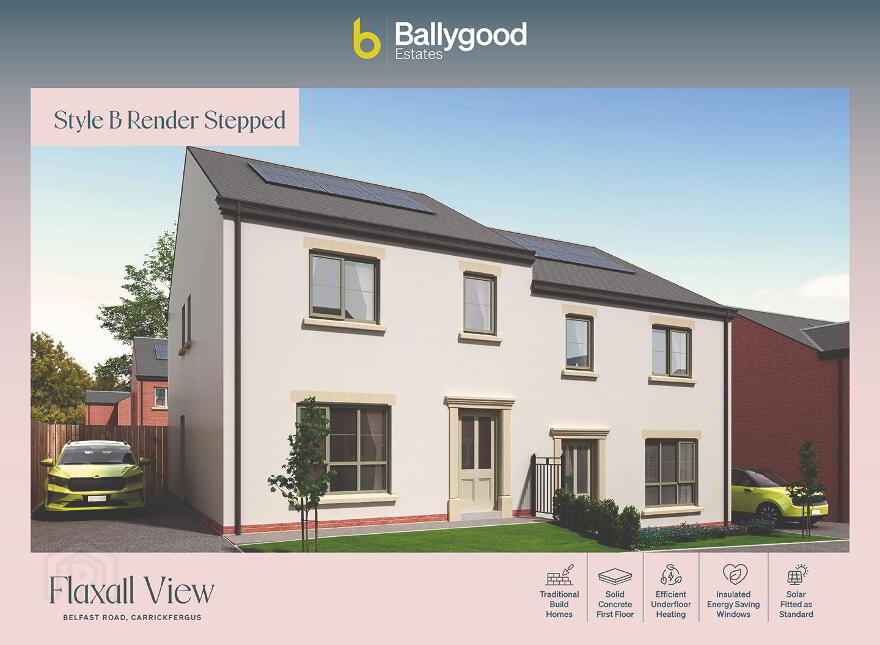 Style B (Stepped), Flaxall View, Belfast Road, Carrickfergus, BT38 8BX