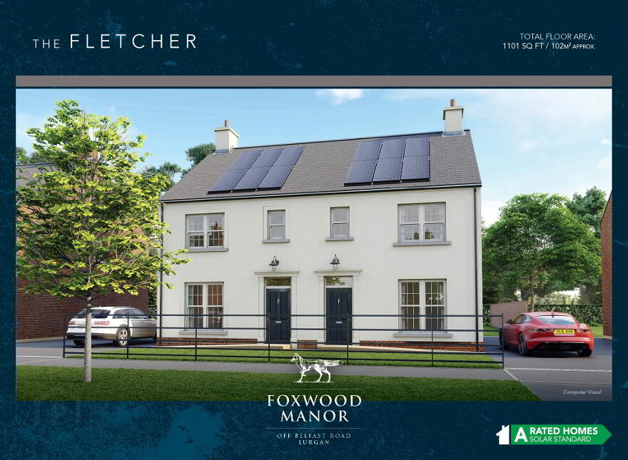 The Fletcher, Foxwood Manor, Lurgan, BT66 7YH photo