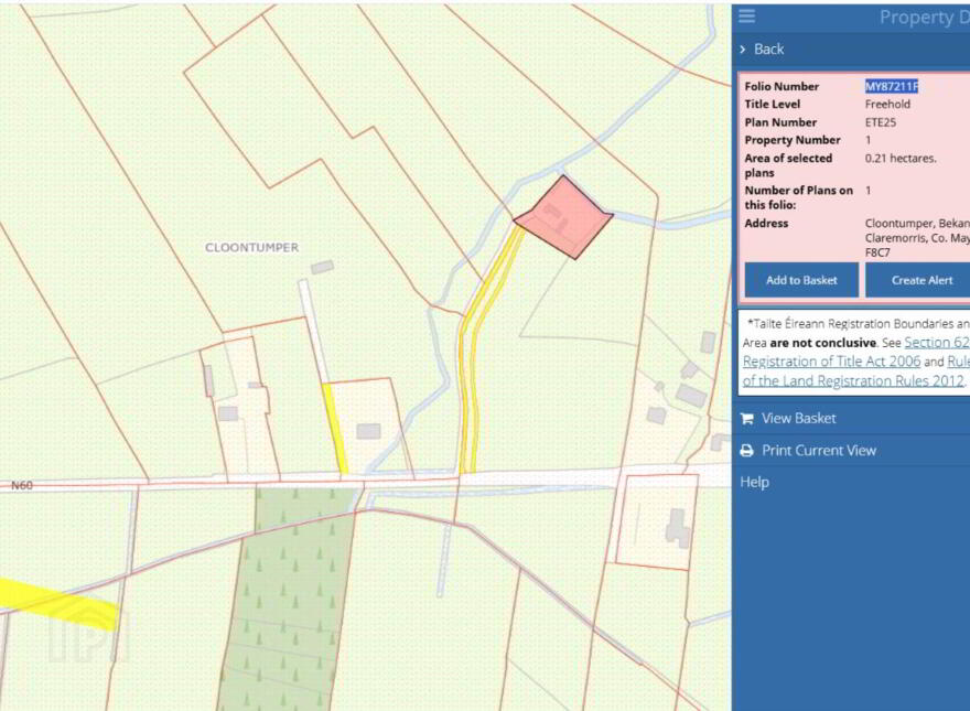Cloontumper, Bekan, Claremorris, F12F8C7