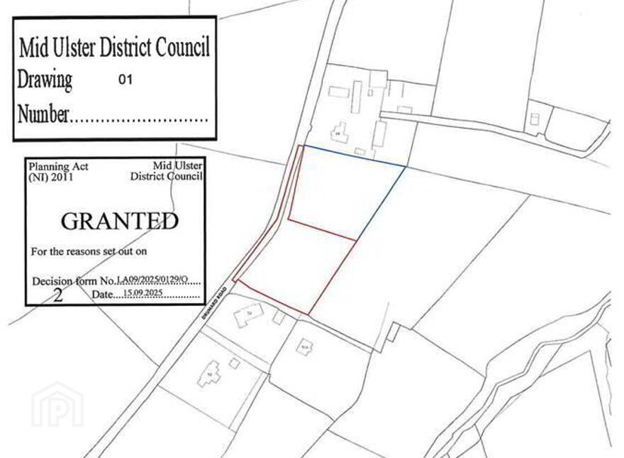 Building Site 50M NE Of, 50 Drumard Road, Draperstown, Magherafelt, BT45 7JU
