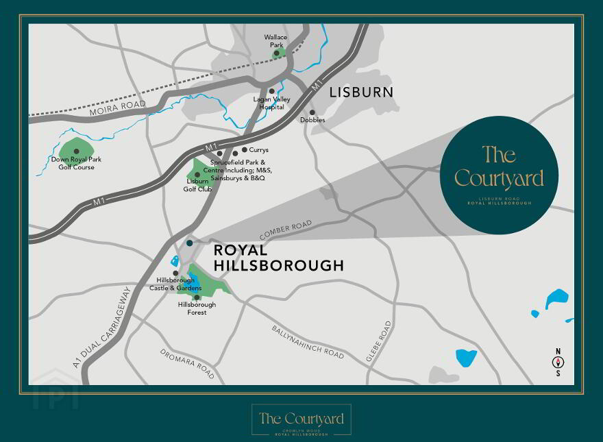 Apartment 8 The Courtyard, The Courtyard, Cromlyn Wood, Royal Hillsborough